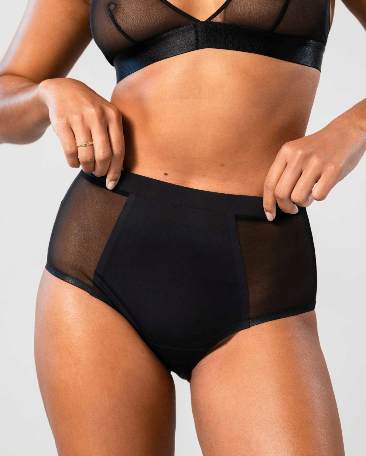 Understatement Micro Period Highwaist Briefs Kuukautisalushousut