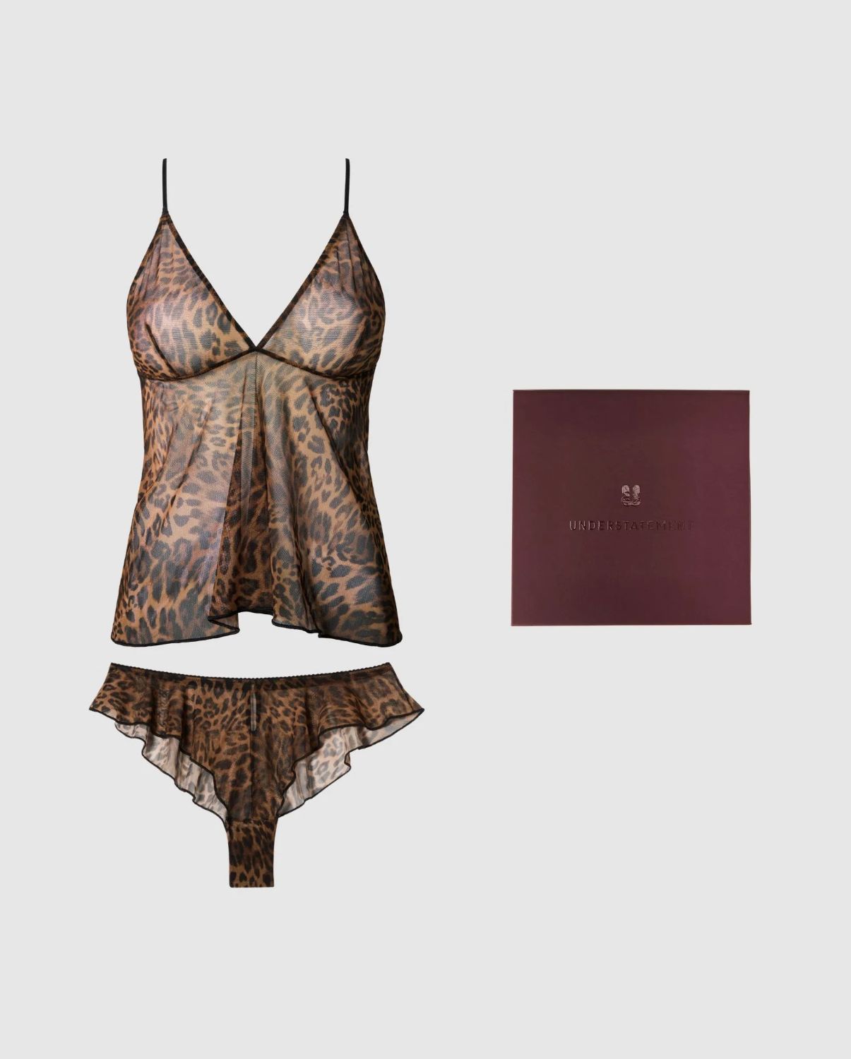 Understatement Dark Leopard Gift Set Lahjasetti