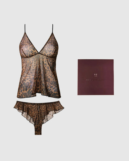 Understatement Dark Leopard Gift Set Lahjasetti