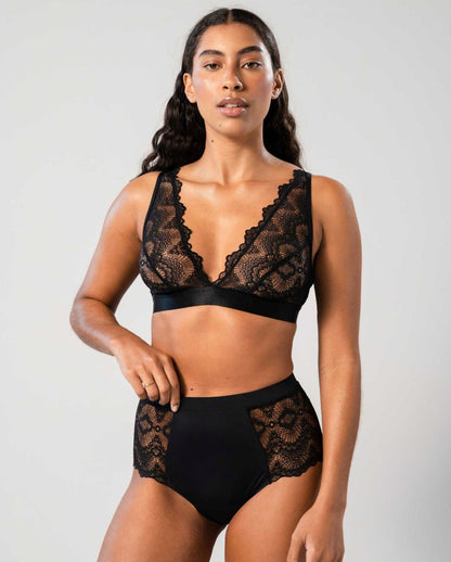 Understatement Lace Period Highwaist Briefs Kuukautisalushousut