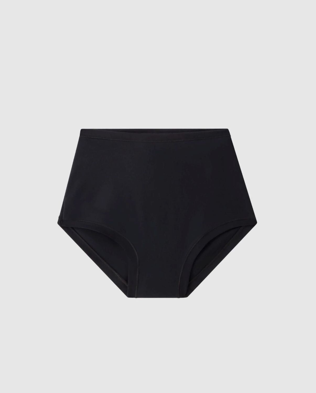 Understatement Micro Highwaist Maxi Briefs Black Alushousut